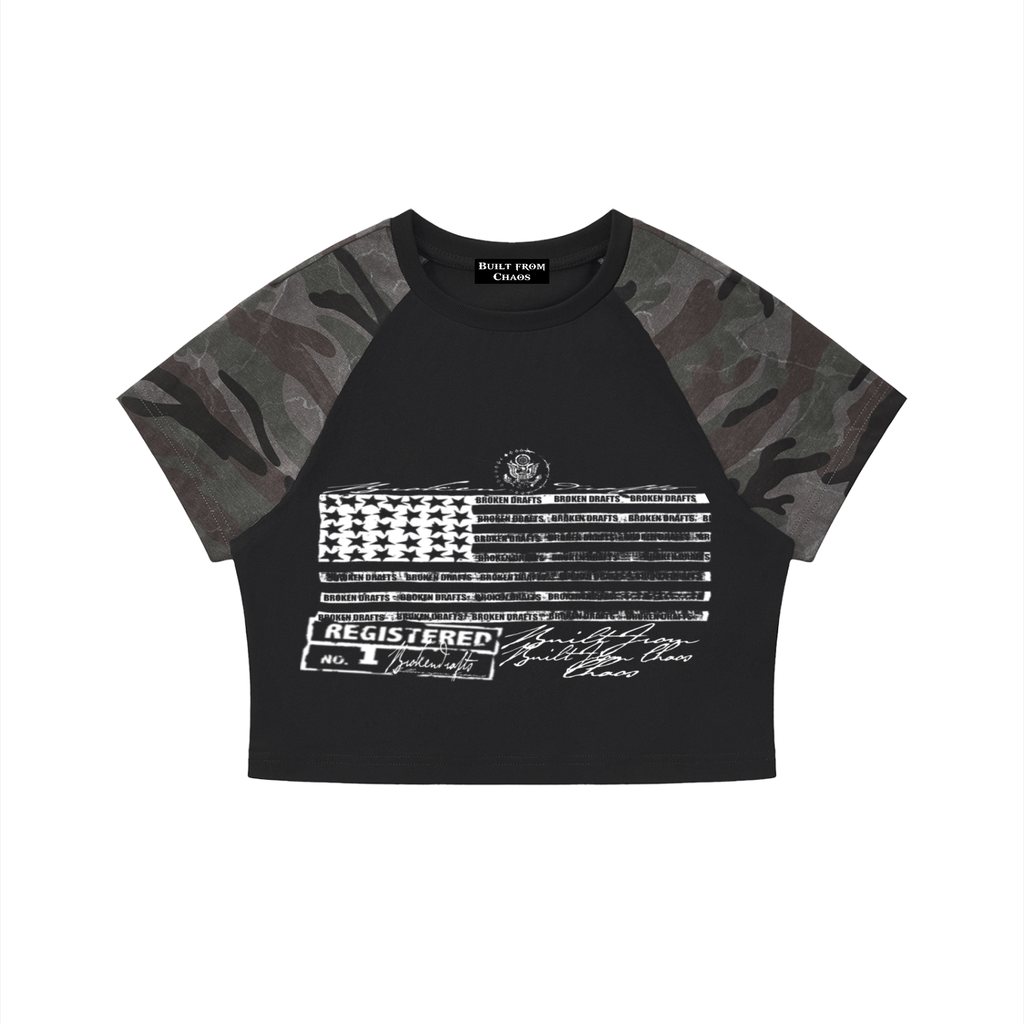 BD Flag Crop Tee