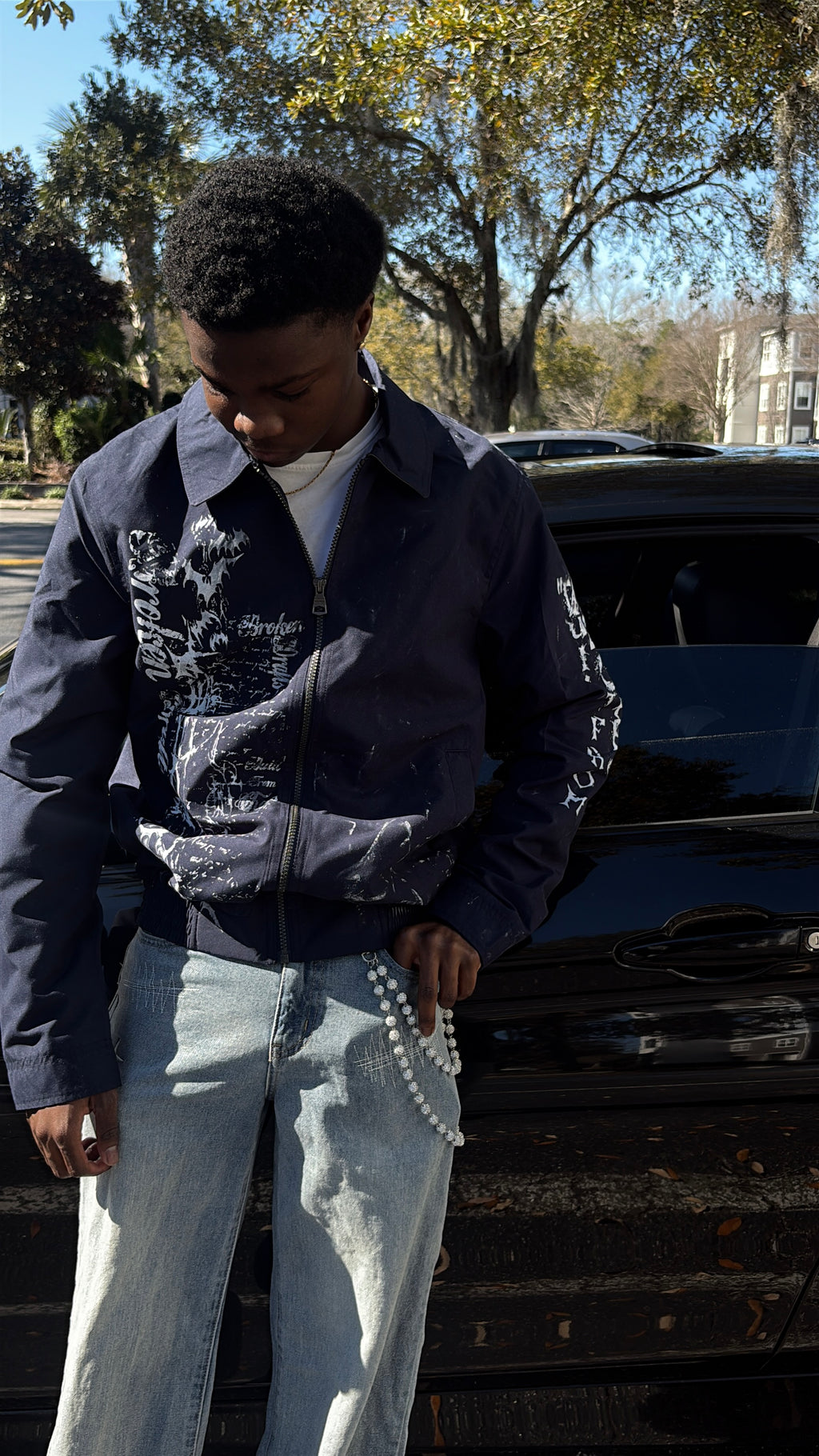 1OF1 Navy Blue Bomber